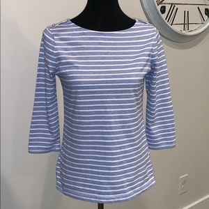 Preppy Nautical Boatneck Shirt by Croft & Barrow S